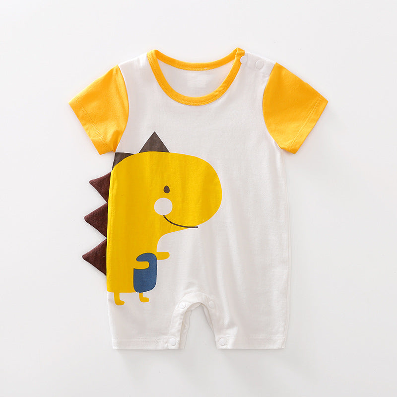 Animal Print Cotton Onesie