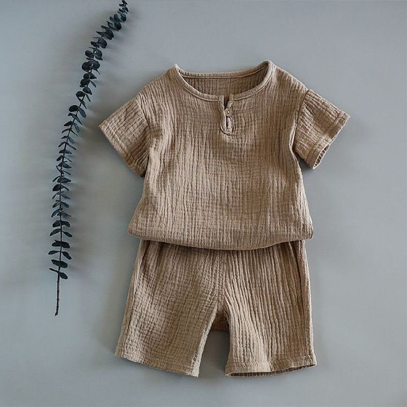 Summer Muslin Matching Set for Boys and Girls