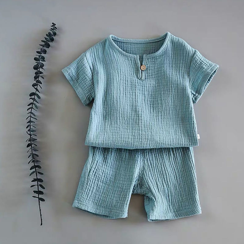 Summer Muslin Matching Set for Boys and Girls