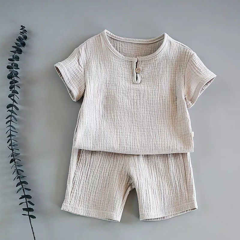 Summer Muslin Matching Set for Boys and Girls