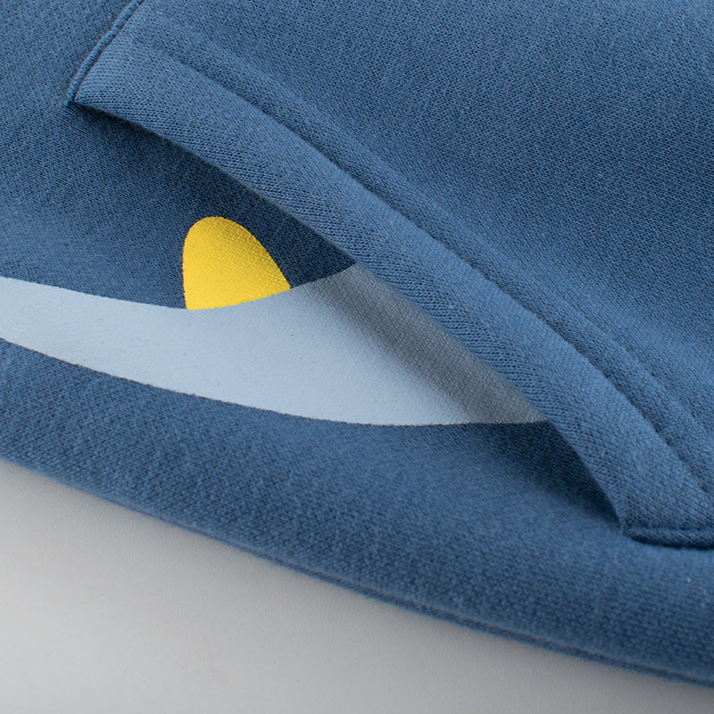 Space Dinosaur Baby Zipper Hoodie