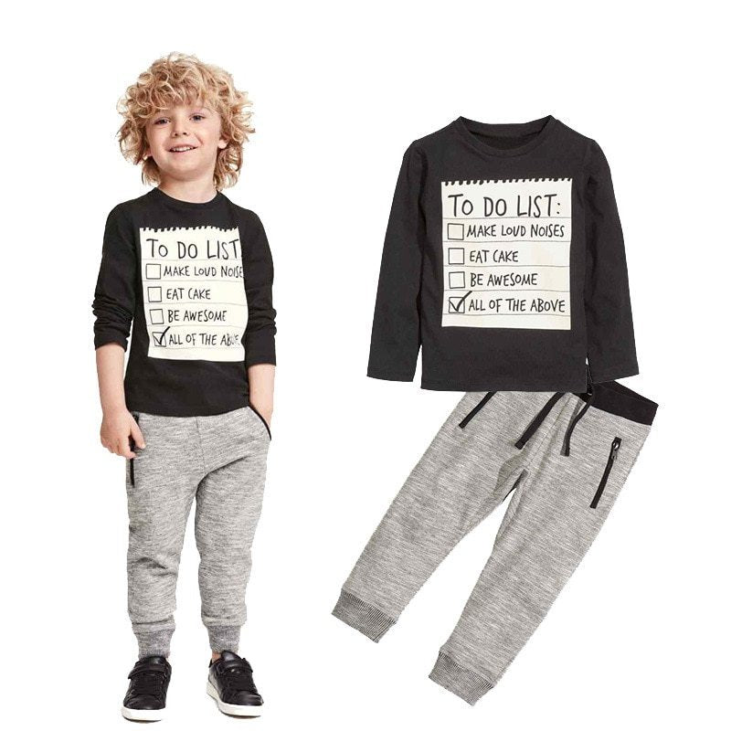 Boys Will Be Boys Athleisure Set