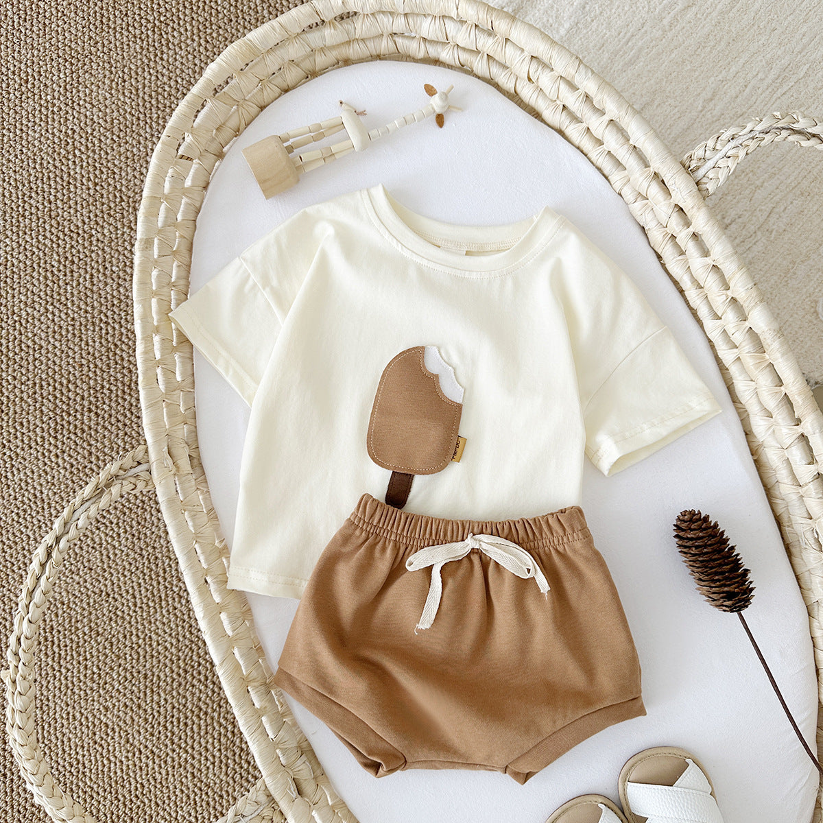 Baby Popsicle Top & Short Set