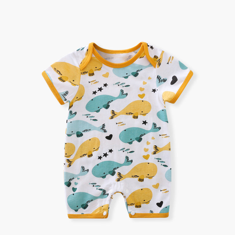 Animal Print Cotton Onesie