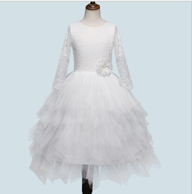 Girls Lace Princess Dress