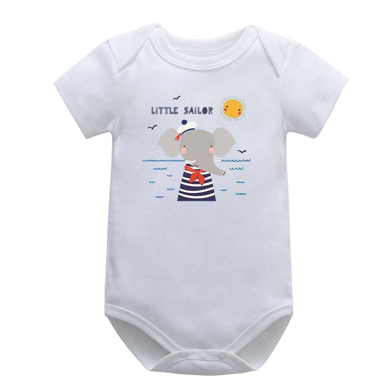 Graphic Print Baby Onesie