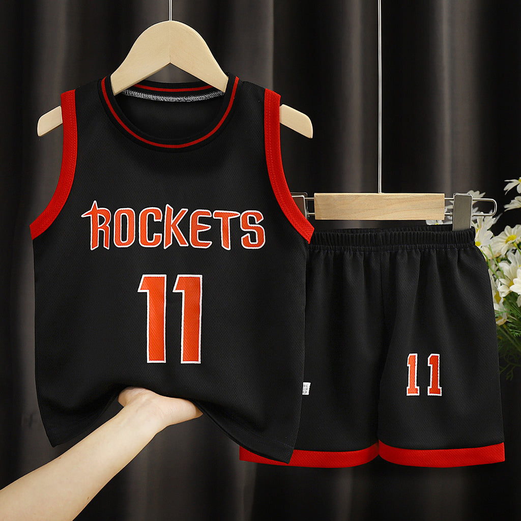 Basketball Jersey and Short Set for Boys