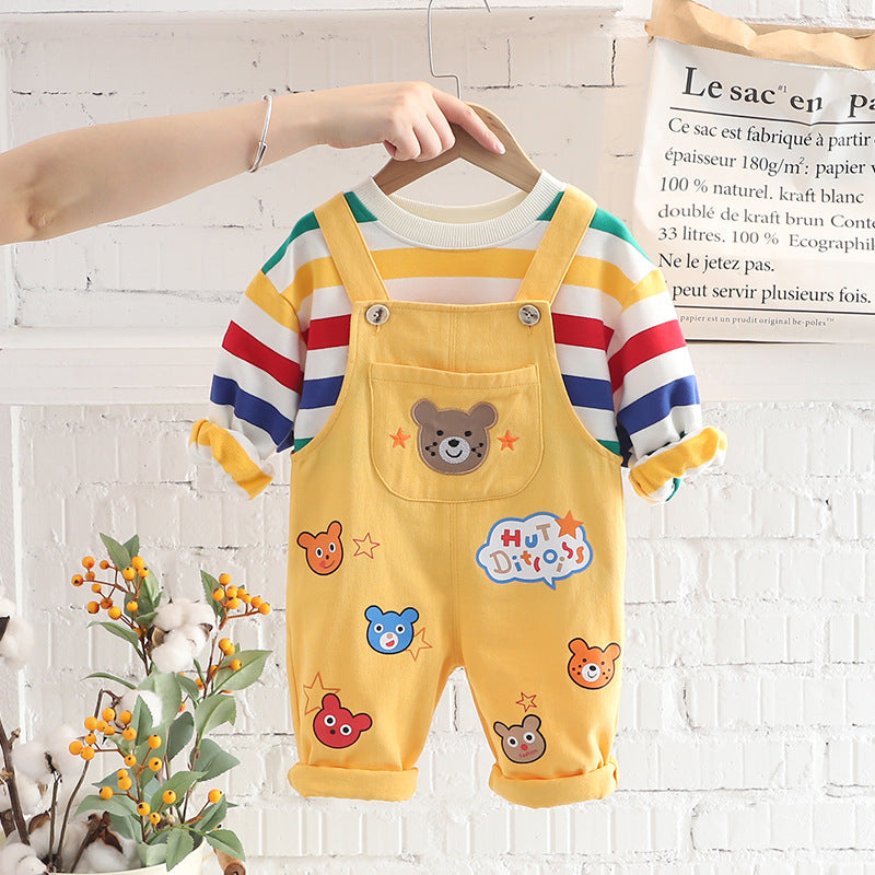 Baby Teddy Bear Overalls
