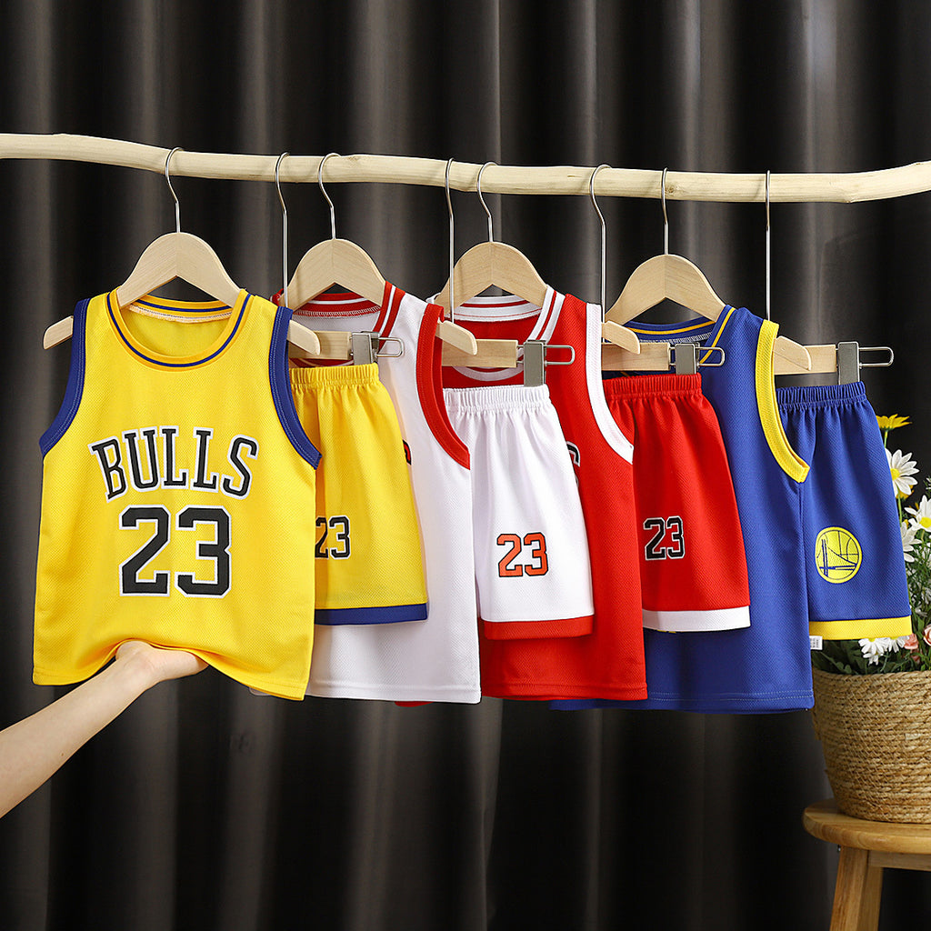 Basketball Jersey and Short Set for Boys
