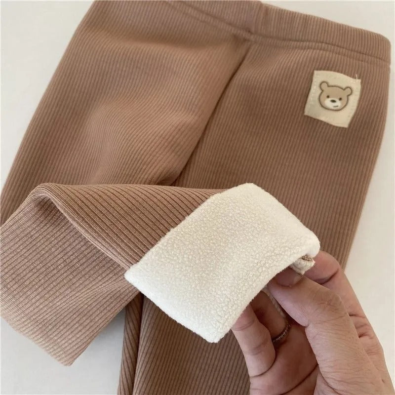 Girls Fleece-lined Leggings