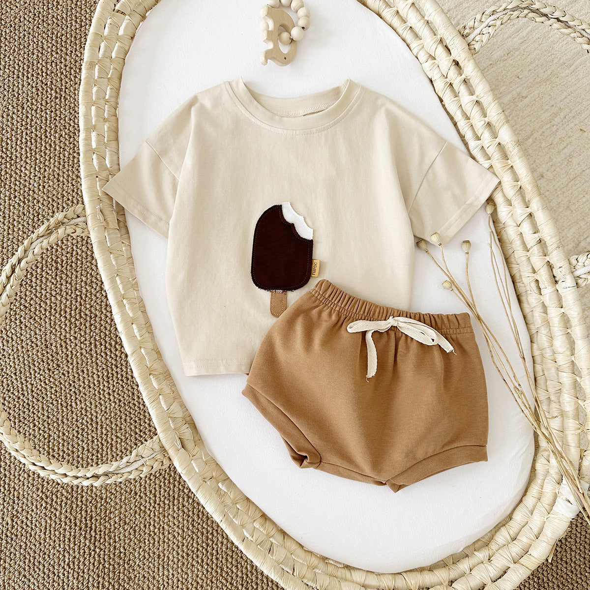 Baby Popsicle Top & Short Set