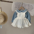 Baby Girl Gingham Ruffle Dress
