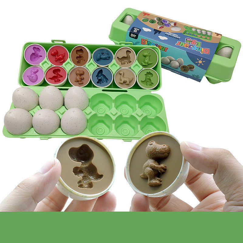 Toddler Montessori Egg Matching Game